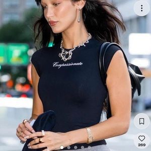 Tank Air - celebrity viral “compassionate” top - small